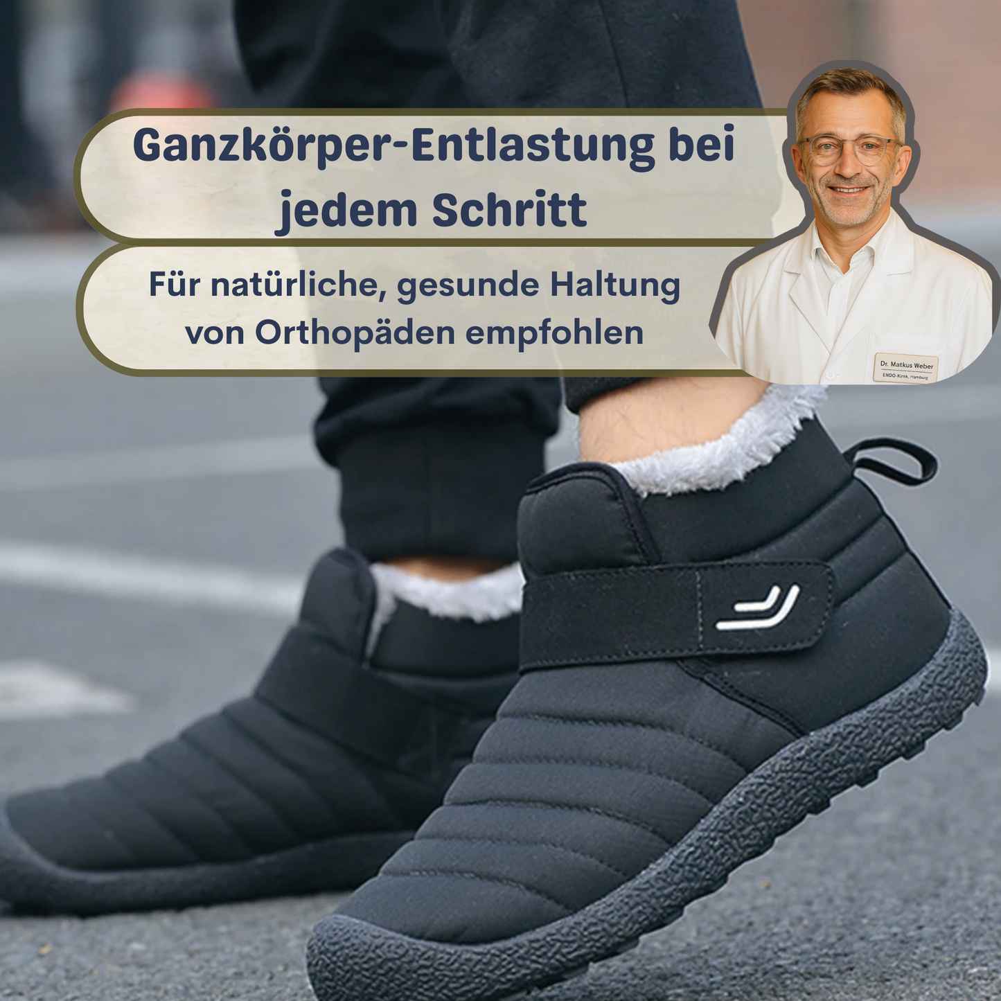 Bequemer Winterstiefel mit ergonomischer Passform - SnowStep Unisex