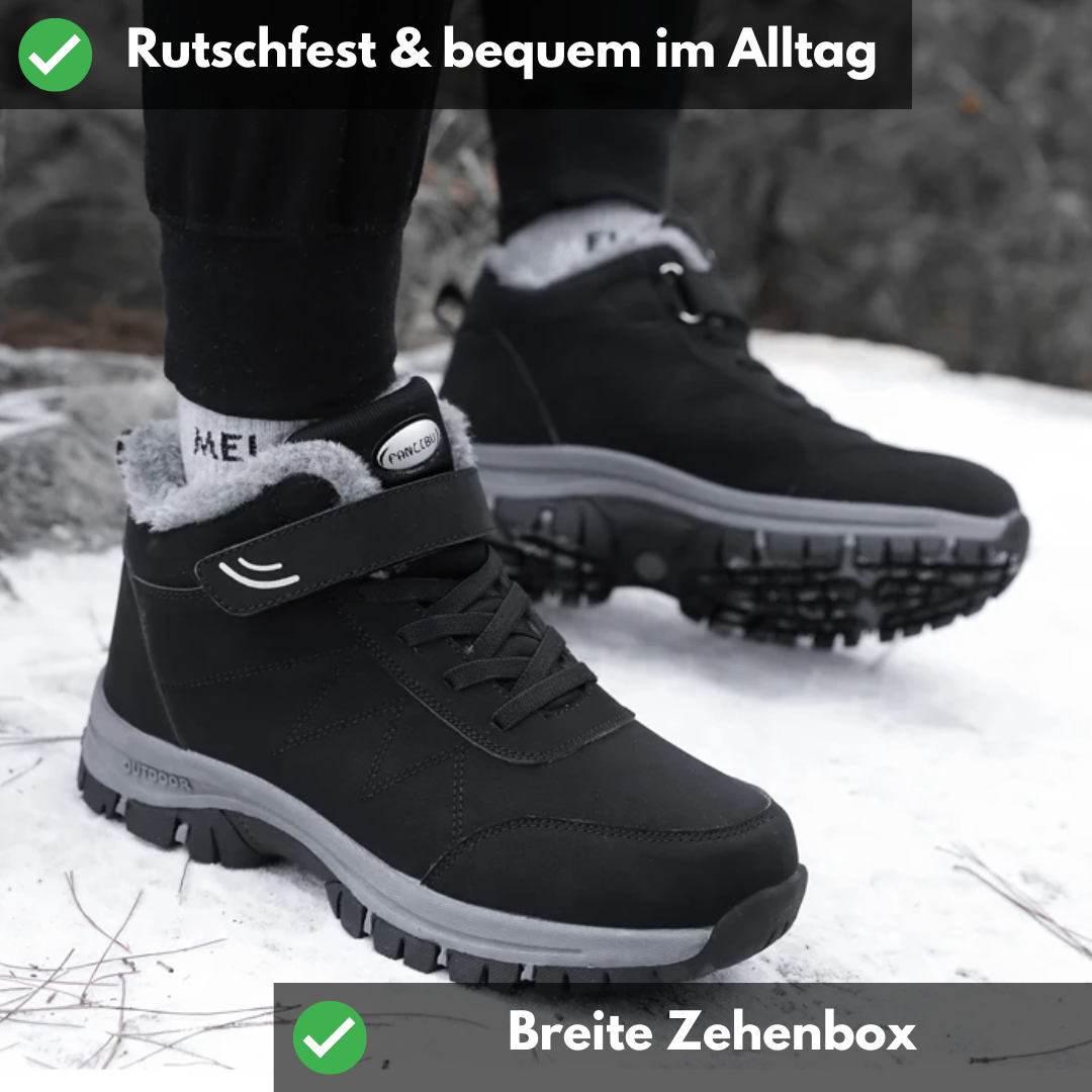 Ergonomischer Klettverschluss-Stiefel mit großzügigem Zehen- und Fersenbereich - OrthoRelief