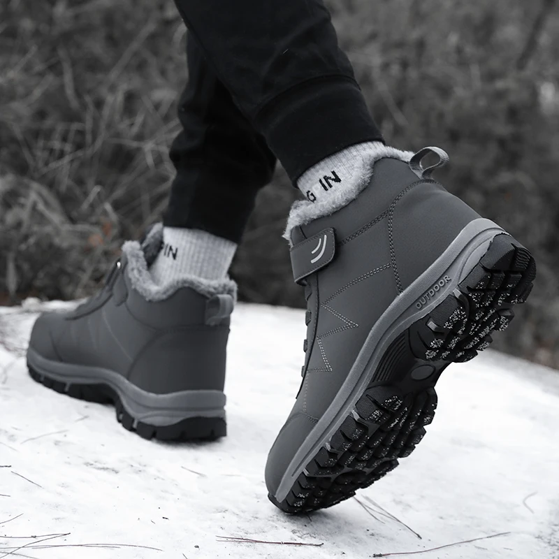 Ergonomischer Klettverschluss-Stiefel mit großzügigem Zehen- und Fersenbereich - OrthoRelief