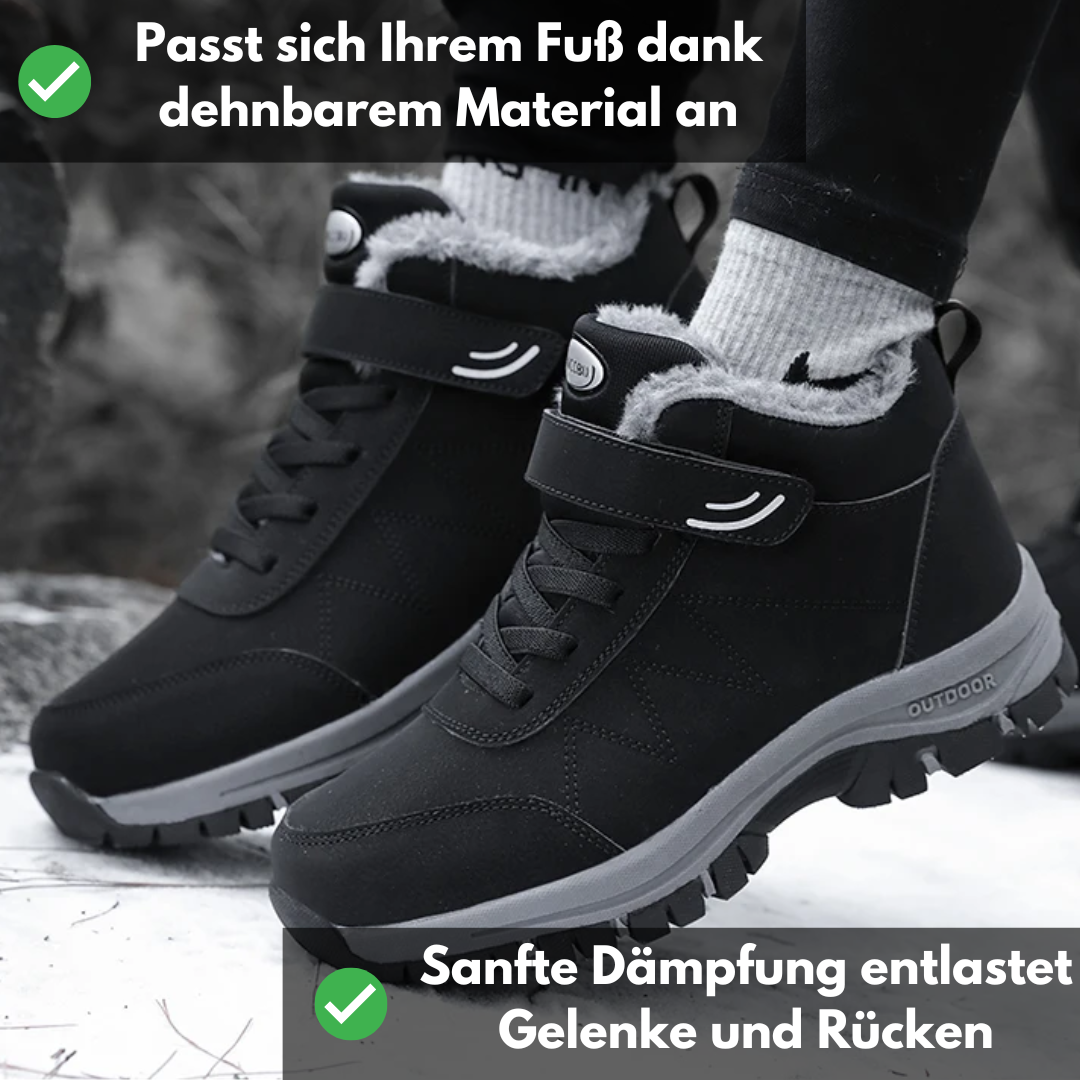 Ergonomischer Klettverschluss-Stiefel mit großzügigem Zehen- und Fersenbereich - OrthoRelief