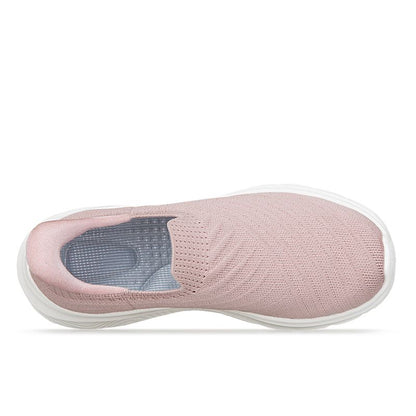 Slip On Sneaker Damen – Stoff Slip In Schlupf Sneaker – Damen Sneaker zum Reinschlüpfen ohne Schnürsenkel