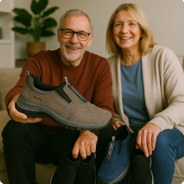 1+1 Aktion Ergonomischer Schuh zur Schmerzlinderung- OrthoMotion Unisex